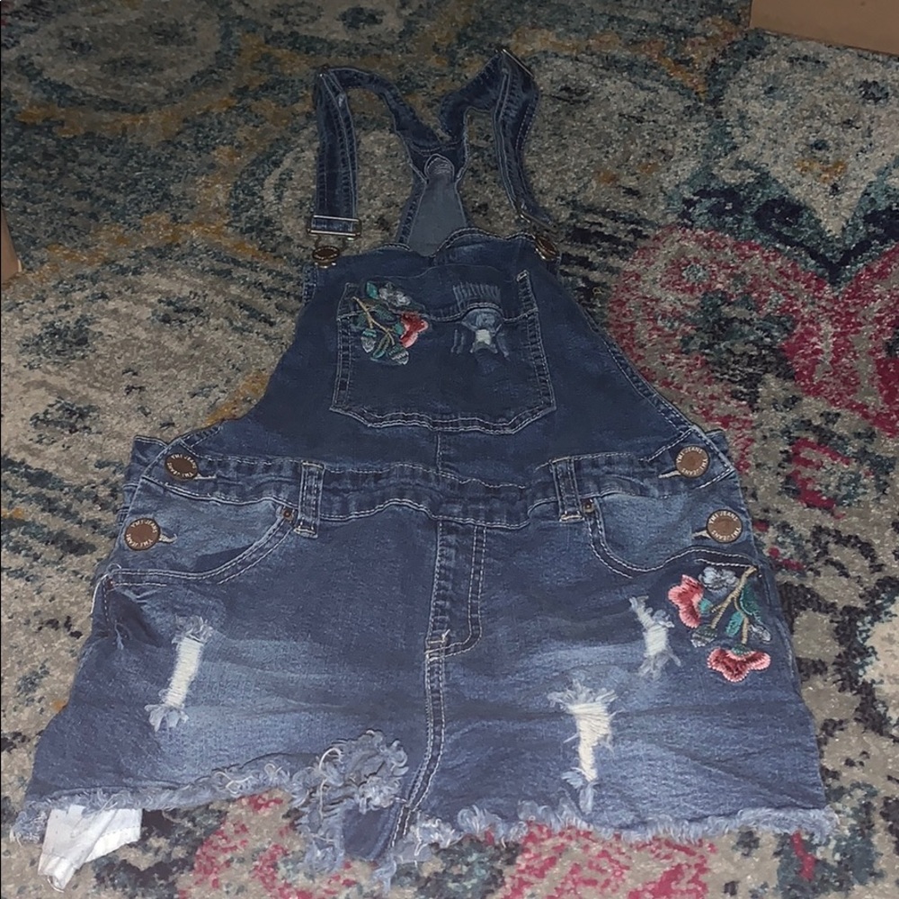 denim overalls
